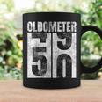 Oldometer 49-50 Yrs Old Man Woman Bday Graphic 50Th Birthday Coffee Mug Gifts ideas