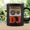 Oldschool Dj Deejay Dj Music Taza de café Ideas de regalos