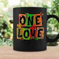 One Love Black History Month Pride African American Kente Coffee Mug Gifts ideas