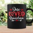One Loved Grandma Hearts Valentine's Day Coffee Mug Gifts ideas
