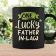 One Lucky Father-In-Law St Patrick's Day Family Coffee Mug Gifts ideas