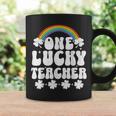 One Lucky Teacher St Patrick's Day Teacher Coffee Mug Gifts ideas