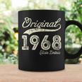 Original 1968 56 Años Cumpleaños Hombre Fabricado En 1968 Taza de café Ideas de regalos
