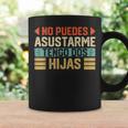 Padre E Hija Papá E Hija Tengo Dos Hijas Taza de café Ideas de regalos