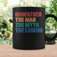 Padrino Hombre Mito Leyenda Ahijado Padrino Taza de café Ideas de regalos