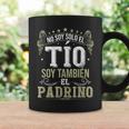 Padrino Regalo No Soy Solo El Tío Soy También El Padrino Taza de café Ideas de regalos