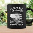 Papa & 3 Söhne Chaos Team Papa 3 Söhne Tassen Geschenkideen