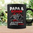 Papa & Sohn Das Perfekte Chaos Team -Atertag Bester Papa Tassen Geschenkideen