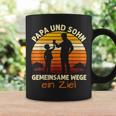 Papa & Sohn Gemeinsame Wege Ein Ziel Papaatertag Geschenke Tassen Geschenkideen