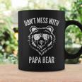 Papa Bear Don't Mess With Papa Bear Lustigeratertag Kapuzenjacke Tassen Geschenkideen