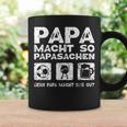 Papa Macht Das Gutater Hobby Football Grilling Beer Slogan Tassen Geschenkideen