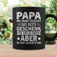 Papa Undater Geschenk Lustiger Spruch Herrenatertag Tassen Geschenkideen