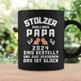 Papa Von Zwillingen 2024 Saying Proud Twin Papa 2024 Tassen Geschenkideen