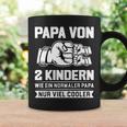 Papaon 2 Kindern Papa 2 Kinder Tassen Geschenkideen