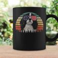 Patriotic Cavalier King Charles Spaniel American Flag Dog Coffee Mug Gifts ideas