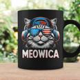 Patriotic Meowica 4Th Of July Cat American Flag Usa Kitty Coffee Mug Gifts ideas