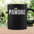 Pawdre Cat Dad Cute Fur Papa Fathers Day Pet Paw Daddy Men Coffee Mug Gifts ideas