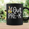 Peace Out Pre-K Last Day Of School Pre-K Graduate 2024 Coffee Mug Gifts ideas