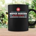 People Meet Super Hero Admissions Counselor Coffee Mug Gifts ideas