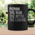 Pepaw Der Mann Der Mythos Die Legende Großvateratertag Tassen Geschenkideen