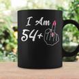 Personalized I Am 54 Plus 1 Middle Finger 55Th Women Coffee Mug Gifts ideas