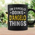 Personalized First Name I'm D'angelo Doing D'angelo Things Coffee Mug Gifts ideas