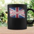 Peterborough United Kingdom British Flag Vintage Souvenir Coffee Mug Gifts ideas