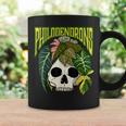 Philodendron House Plant Lover Skull Aroids Head Planter Coffee Mug Gifts ideas