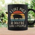 I Like Pigs And Maybe Like 3 People Pig Lover Coffee Mug Gifts ideas