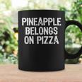 Pineapple Belongs On Pizza Christmas Coffee Mug Gifts ideas