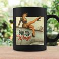 Pinup Girl Wings Vintage Poster Ww2 Coffee Mug Gifts ideas