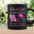 Pisces Girl Birthday High Heels Dripping Lips Women Coffee Mug Gifts ideas