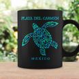 Playa Del Carmen Mexico Sea Turtle Boys Girls 2024 Vacation Coffee Mug Gifts ideas