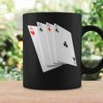 Poker Four Aces Casino Gambling Idea Coffee Mug Gifts ideas