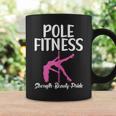 Pole Fitness Strength Beauty Pride Pole Dance Coffee Mug Gifts ideas