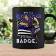 Police Superhero Thin Blue Line My Dads A Hero Police Son Coffee Mug Gifts ideas