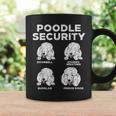 Poodle Security Animal Pet Guard Dog Lover Owner Coffee Mug Gifts ideas