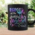 Popoo Of The Birthday Mermaid Matching Family Father's Day Coffee Mug Gifts ideas