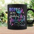 Poppa Of The Birthday Mermaid Matching Family Father's Day Coffee Mug Gifts ideas