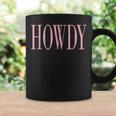 Preppy Cowgirl Vintage Pink Howdy Coffee Mug Gifts ideas
