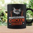 Professional Chicken Chaser Farmer Chickens Lover Farm Coffee Mug Gifts ideas