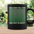 Programmer Admin Which Partonerstehst Du Nicht Tassen Geschenkideen