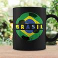 Projeto Do Brasil De Futebol Brazil Flag Soccer Team Fan Coffee Mug Gifts ideas