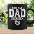 Promoted To Dad Est 2024 First Time Dad Father's Day Coffee Mug Gifts ideas