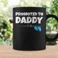 Promoted To Daddy 2018 First Time New Dad Coffee Mug Gifts ideas