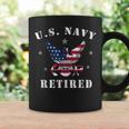 Proud American Retired Us Navy Veteran Memorial Coffee Mug Gifts ideas