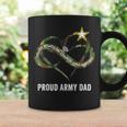 Proud Army Dad Us Camouflage Heart Dad Daughter No Distance Coffee Mug Gifts ideas