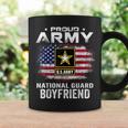 Proud Army National Guard Boyfriend With American Flag Coffee Mug Gifts ideas