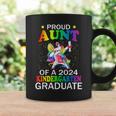 Proud Aunt Of A 2024 Kindergarten Graduate Unicorn Dab Coffee Mug Gifts ideas