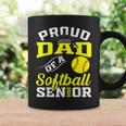 Proud Dad Of A Softball Senior 2024 Dad Graduation Coffee Mug Gifts ideas